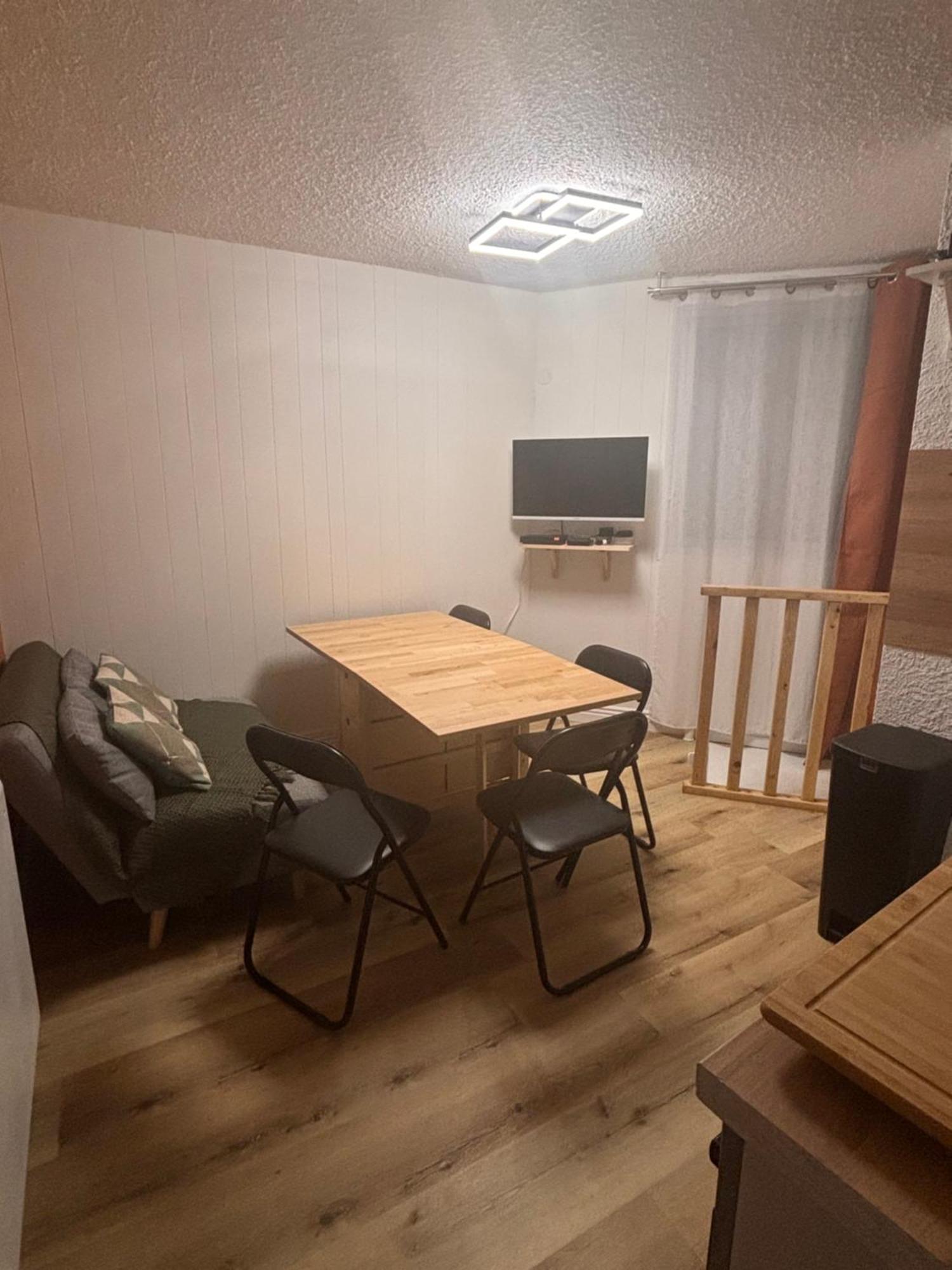 Studio Souplex Refait A Neuf Au Pied Des Pistes Orcières Exteriér fotografie